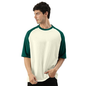 Pure Cotton Oversized Loose Baggy Fit Drop Shoulder Round Neck t shirt