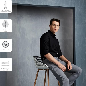 Casual Button Down Stretch Dress Shirt
