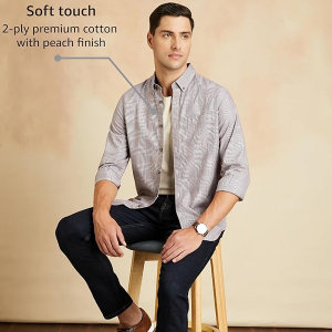 Business Casual Checked Regular Fit