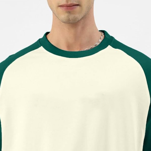 Pure Cotton Oversized Loose Baggy Fit Drop Shoulder Round Neck t shirt